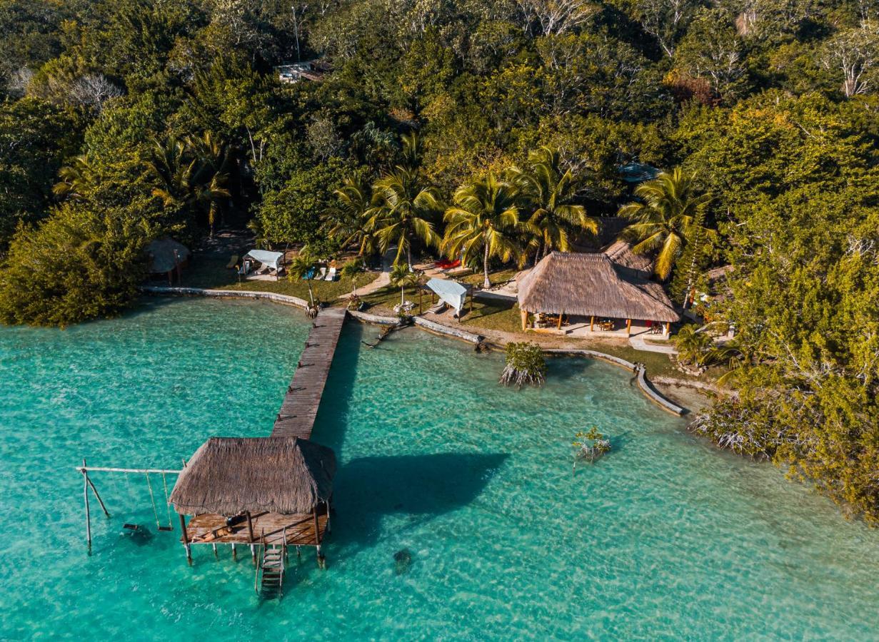 Hotel Wayak Bacalar Exterior foto